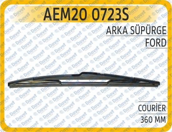 AEM 200723S Arka Silecek Supurgesi 360 Mm Courier